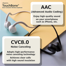 Load image into Gallery viewer, cheero TouchBone 【Bone Conduction Earphones 】
