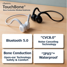 Load image into Gallery viewer, cheero TouchBone  【Bone Conduction Earphones 】
