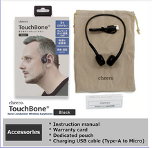 Load image into Gallery viewer, cheero TouchBone  【Bone Conduction Earphones 】
